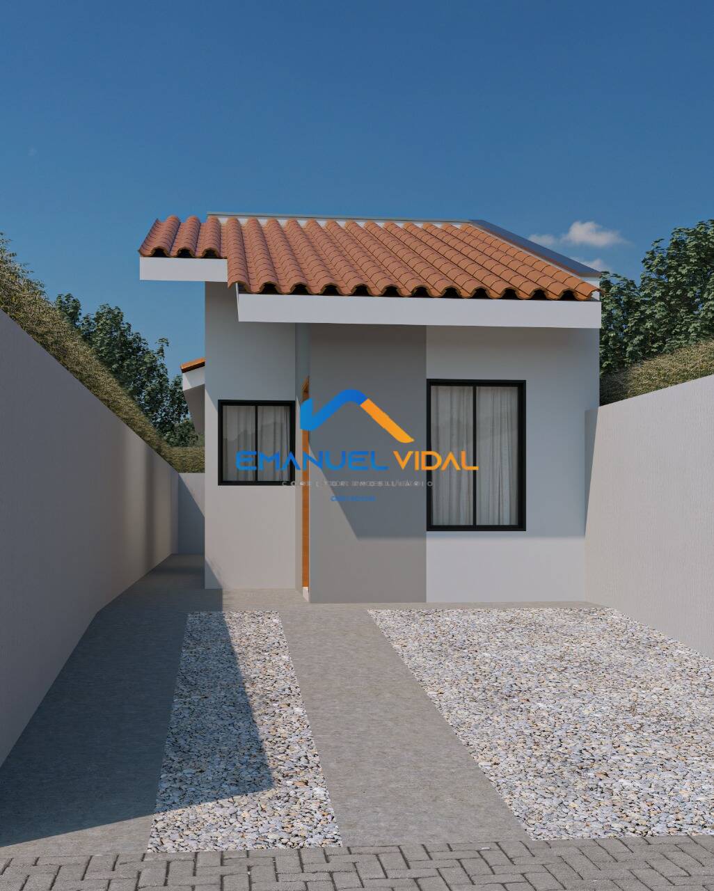 Casa, 2 quartos, 47 m² - Foto 1