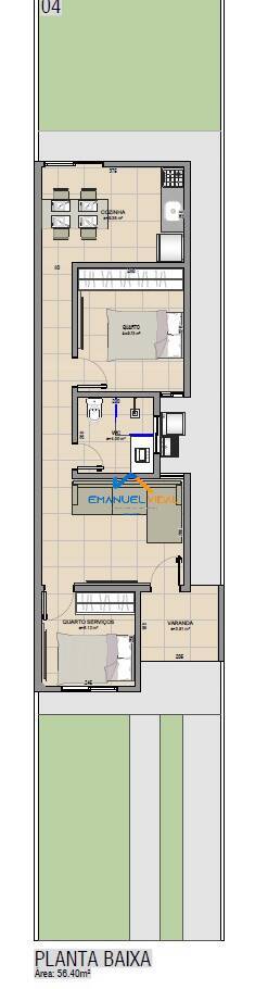 Casa à venda com 2 quartos, 125m² - Foto 2