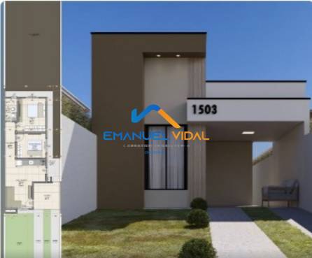 Casa, 2 quartos, 60 m² - Foto 1
