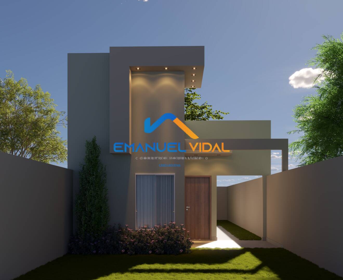 Casa, 2 quartos, 52 m² - Foto 1